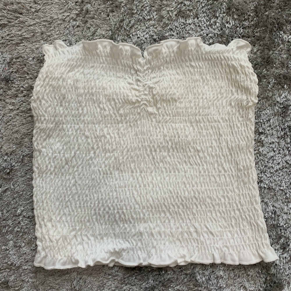 White tube top
